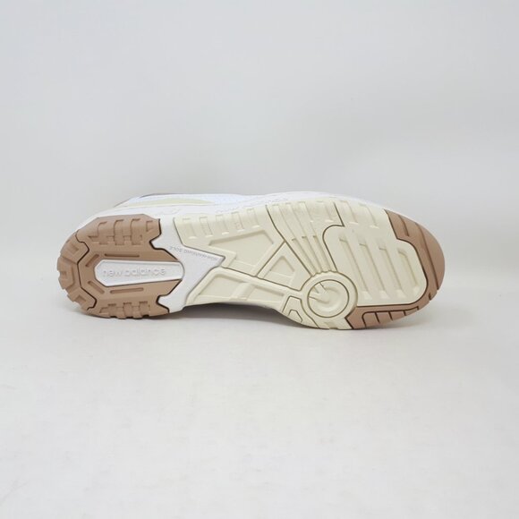 New Balance 550 White Tan Walking Casual Shoe Sneaker Womens Size 9 US BBW550JM - Picture 3 of 12